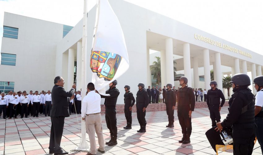 JORGE ESPINO ASCANIO ASE TAMAULIPAS CONGRESO DEL ESTADO HONORES A LA BANDERA